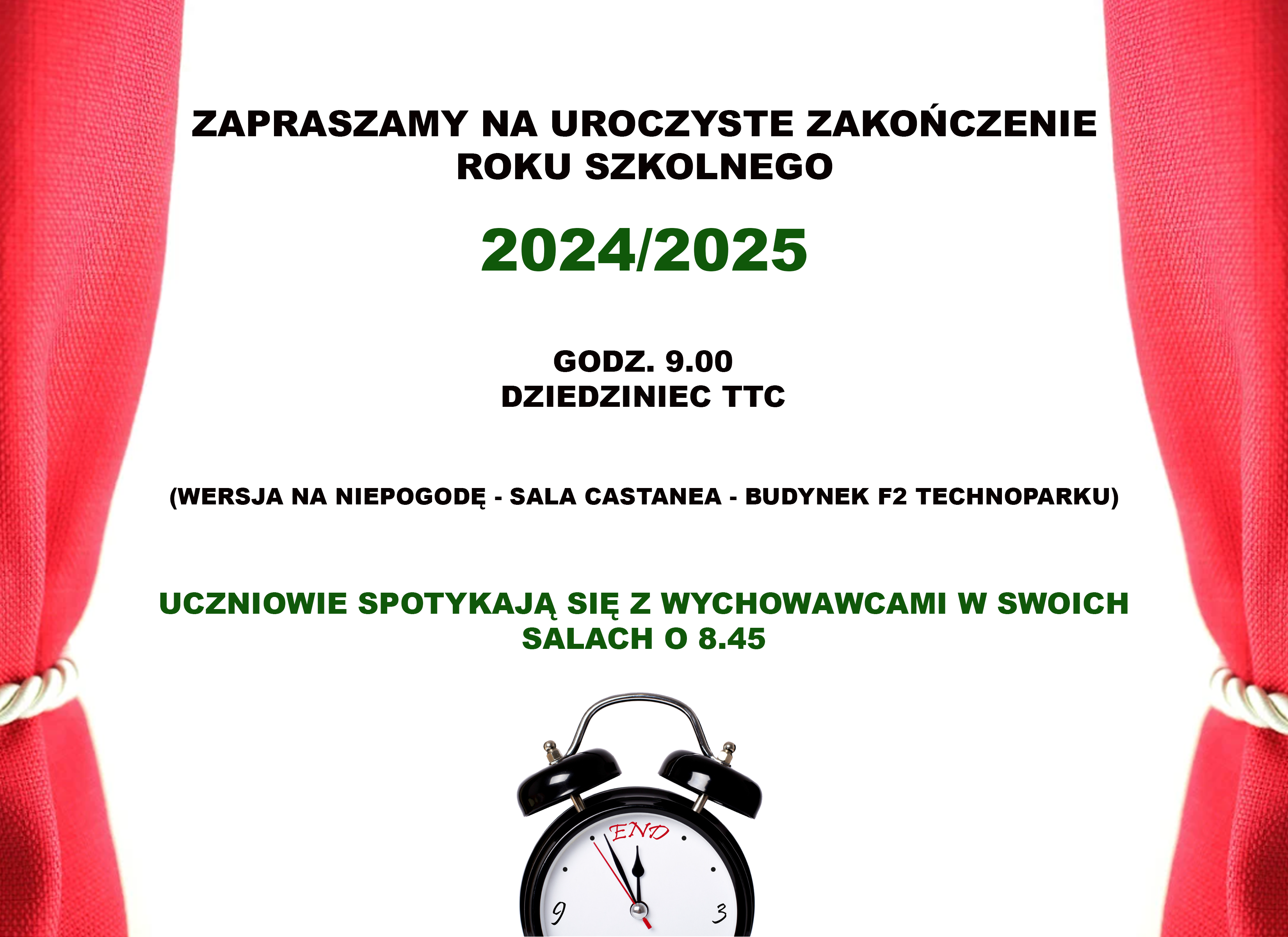 zAKOŃCZENIE ROKU SZKOLNEGO